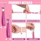 24 Pcs Galentines Party Favors Inspirational Quote Keychains Bulk for Women Men Gifts Motivational Keychain Ring(Pink)